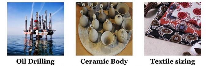 สารหนาแน่นความแน่นสูง สูตรซักฟอก ขาว CMC โซเดียม คาร์บ๊อกซิมีธีลเซลลูโลส 3